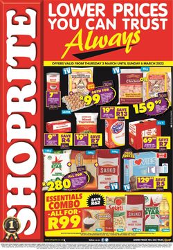 Shoprite Catalogue from 2022/03/03
