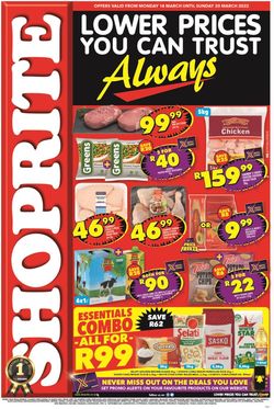 Shoprite Catalogue from 2022/03/14