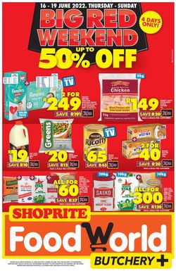 Catalogue Shoprite from 2022/06/16