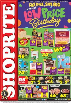 Catalogue Shoprite from 2022/08/18