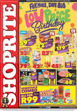 Catalogue Shoprite from 2022/08/25