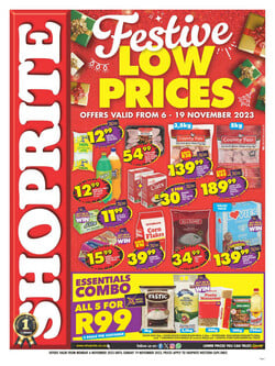Catalogue Shoprite from 2023/11/06