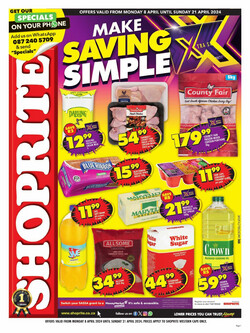 Catalogue Shoprite from 2024/04/08
