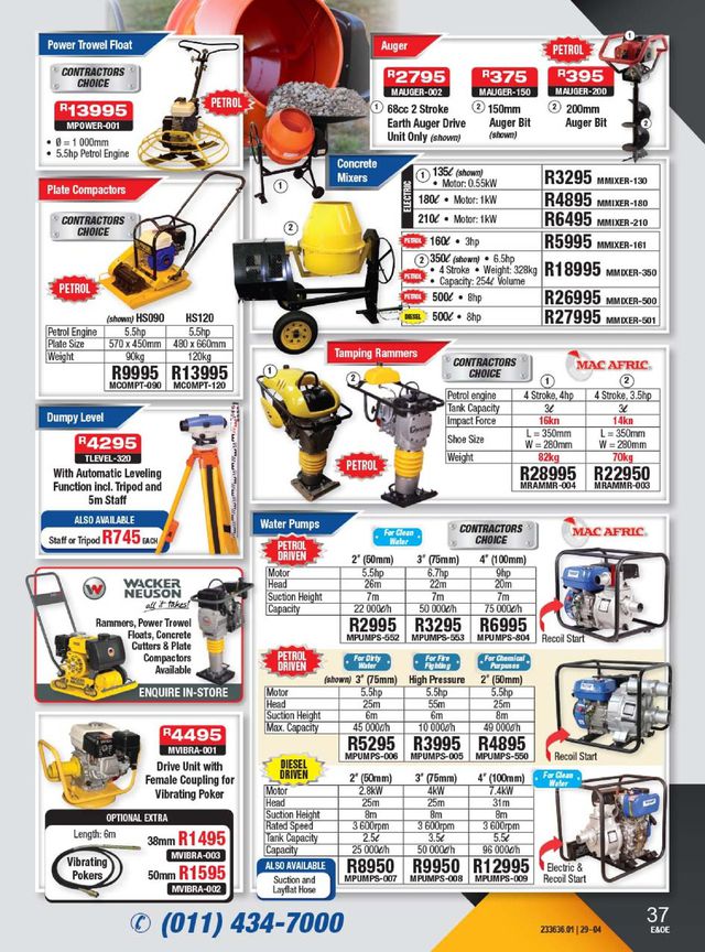 Adendorff Machinery Mart Catalogue from 2020/06/29