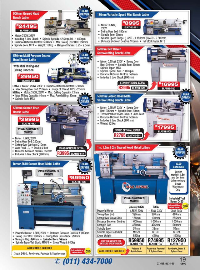 Adendorff Machinery Mart Catalogue from 2020/08/31