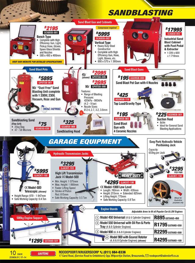 Adendorff Machinery Mart Catalogue from 2022/01/17