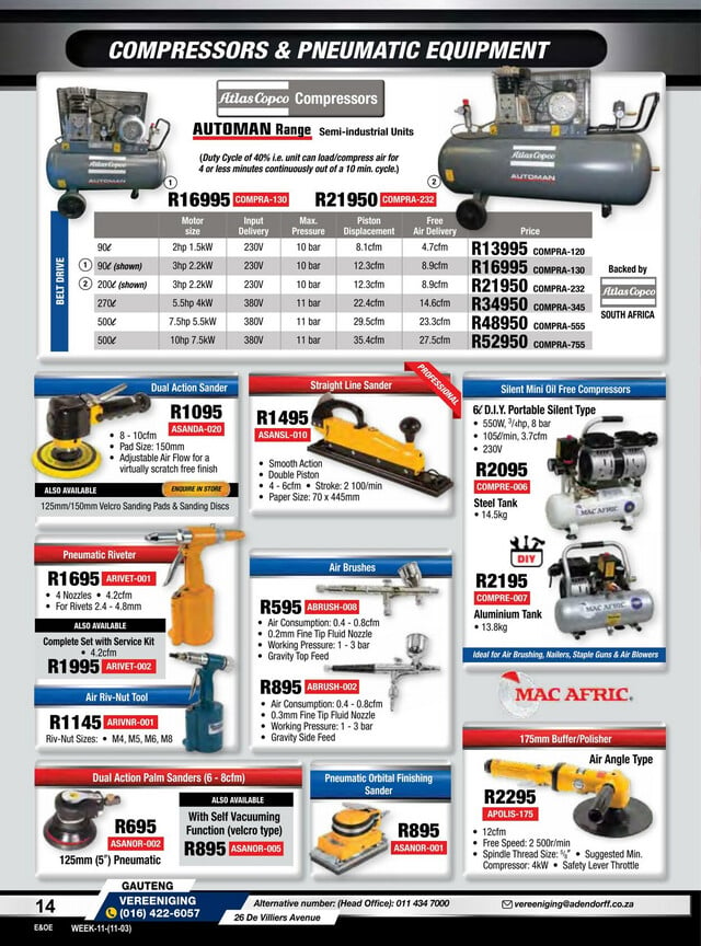 Adendorff Machinery Mart Catalogue from 2024/05/16