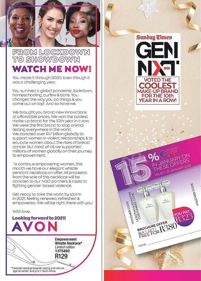 Avon Catalogue from 2020/12/01