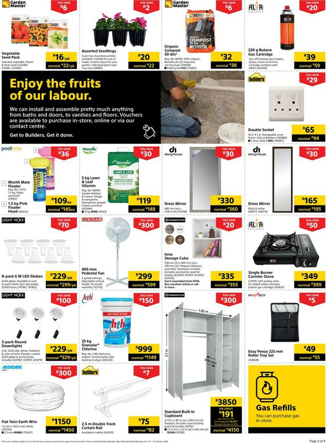 Builders Warehouse Catalogue from 2022/10/27