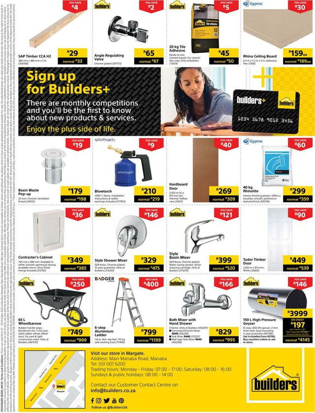 Builders Warehouse Catalogue from 2022/10/27