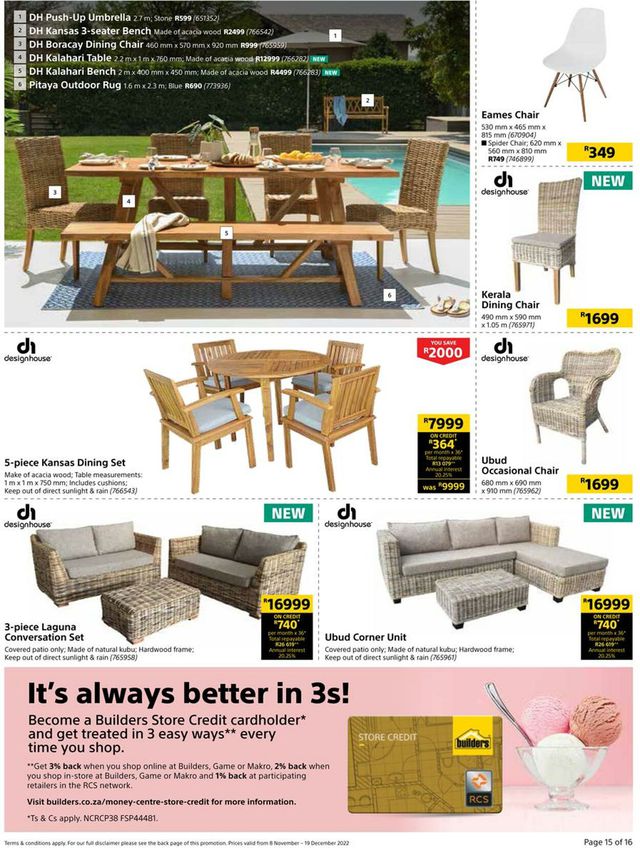 Builders Warehouse Catalogue from 2022/11/08