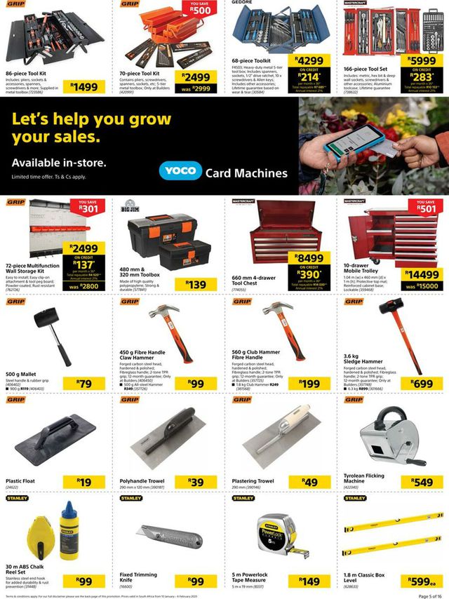 Builders Warehouse Catalogue from 2023/01/10