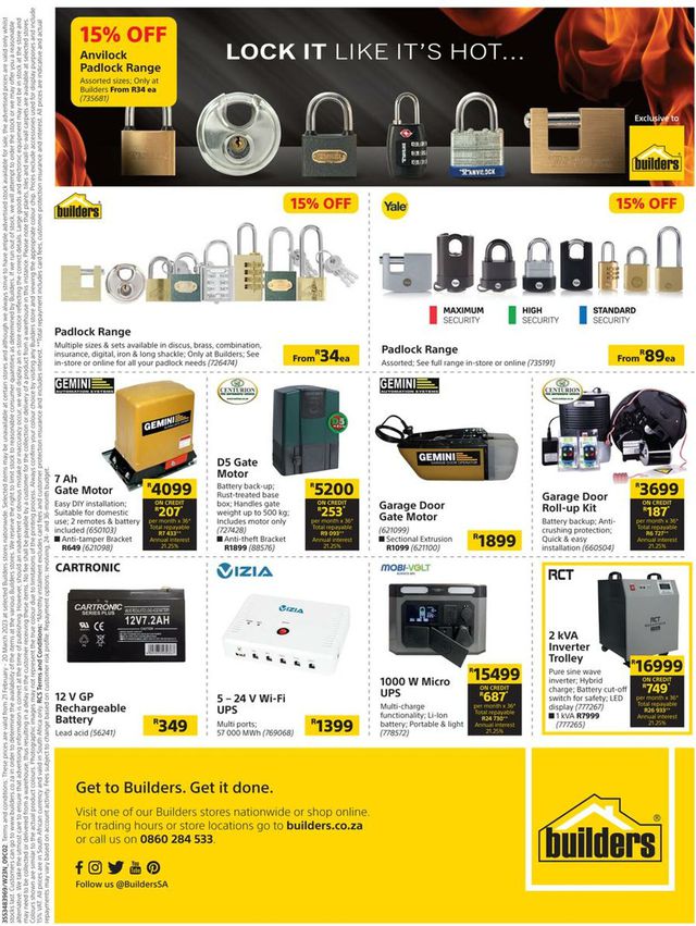 Builders Warehouse Catalogue from 2023/02/21