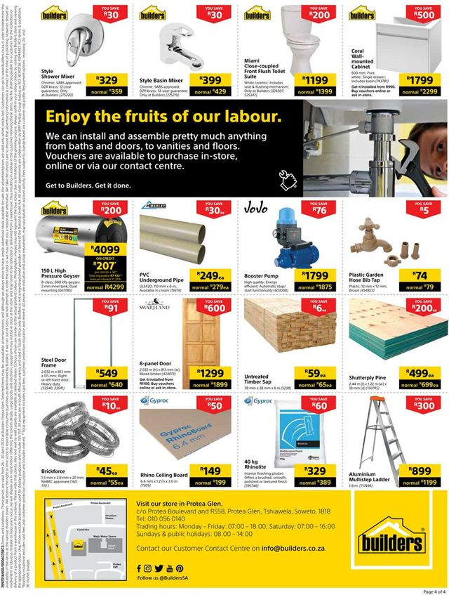 Builders Warehouse Catalogue from 2023/04/26