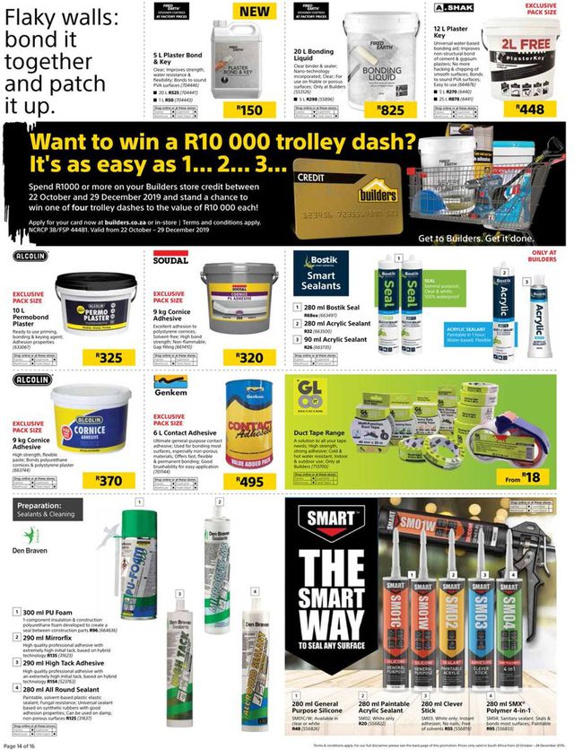 Builders Warehouse Catalogue from 2019/10/22