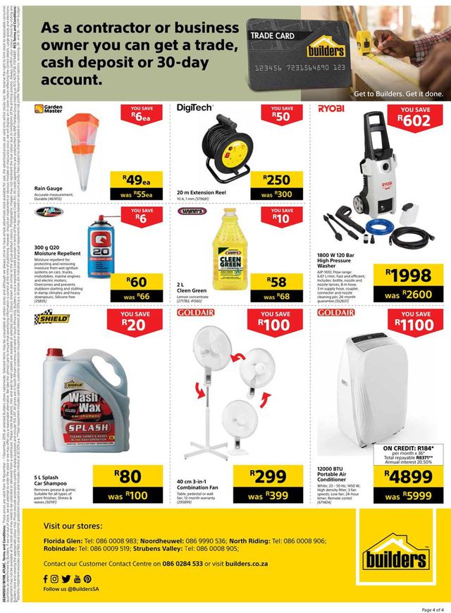 Builders Warehouse Catalogue from 2019/11/19