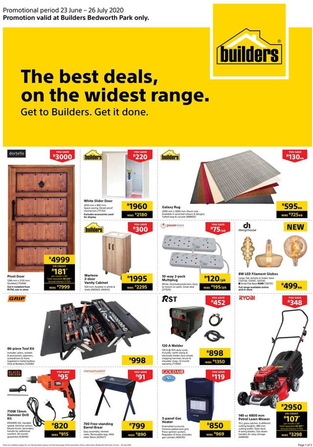 Builders Warehouse Catalogue from 2020/06/23
