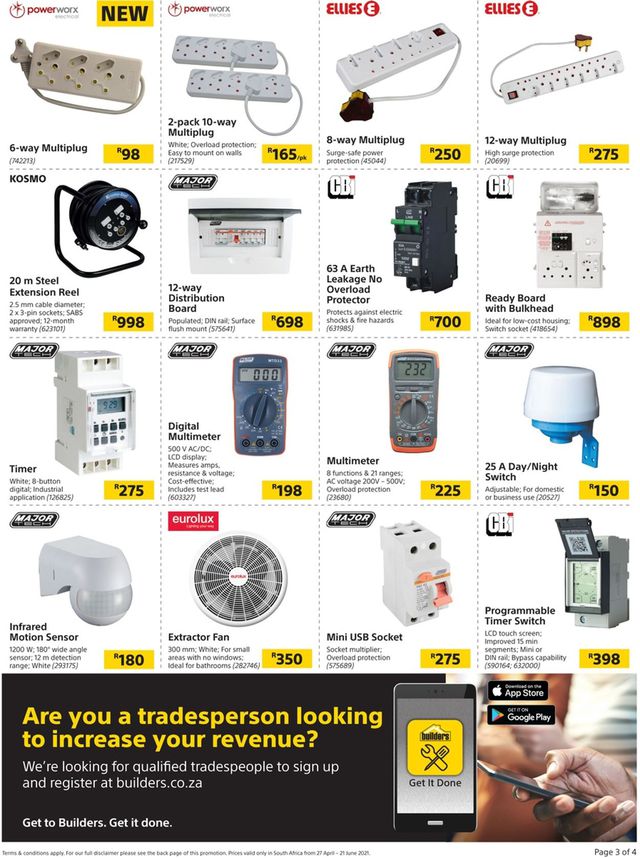 Builders Warehouse Catalogue from 2021/04/27
