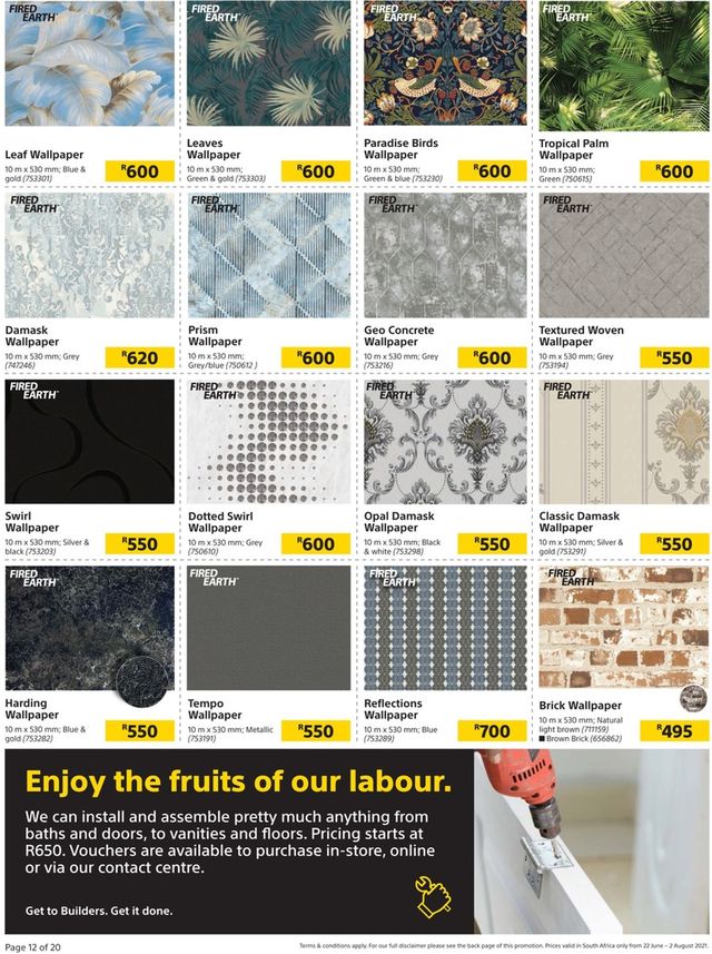Builders Warehouse Catalogue from 2021/06/22