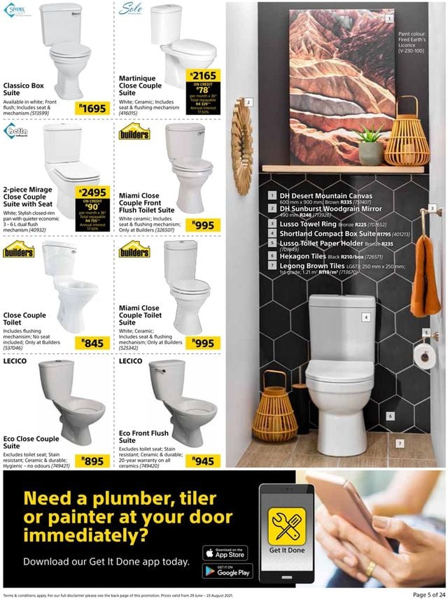 Builders Warehouse Catalogue from 2021/06/29