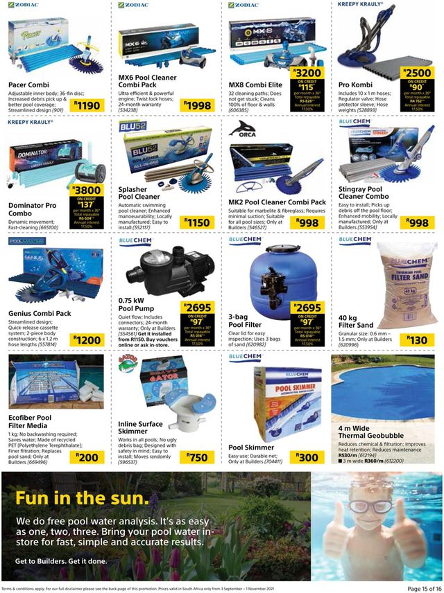 Builders Warehouse Catalogue from 2021/09/03