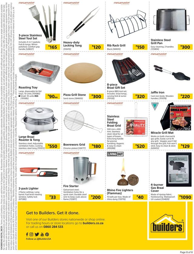 Builders Warehouse Catalogue from 2021/09/14
