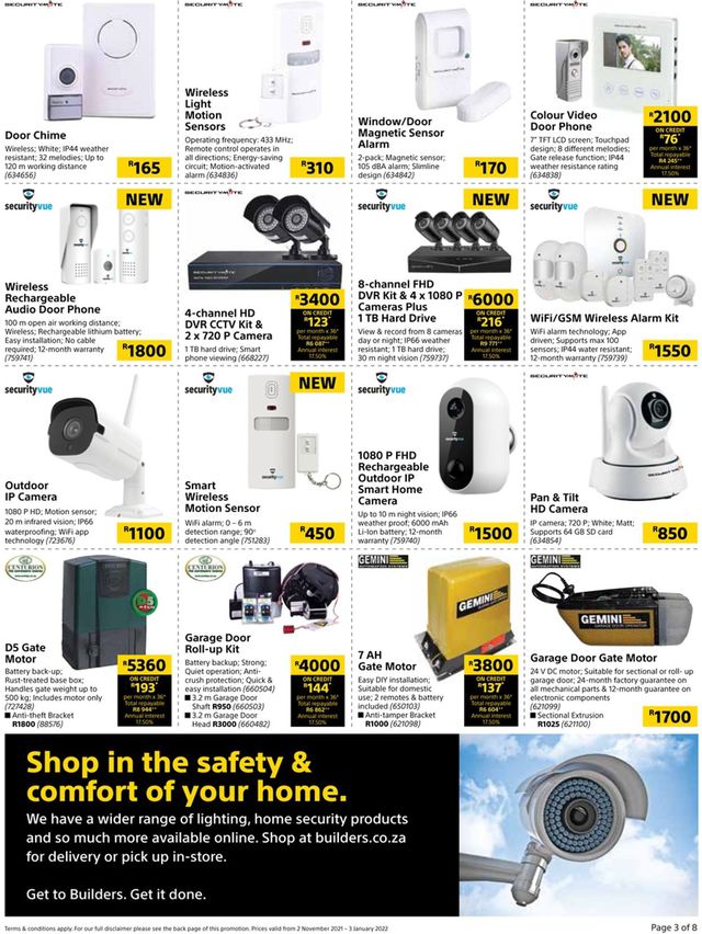 Builders Warehouse Catalogue from 2021/11/02