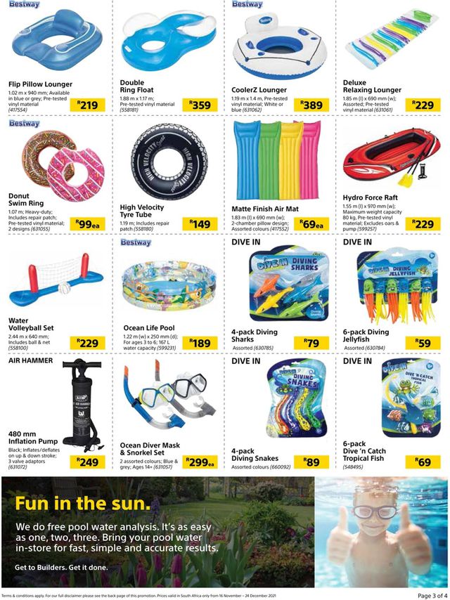 Builders Warehouse Catalogue from 2021/11/16