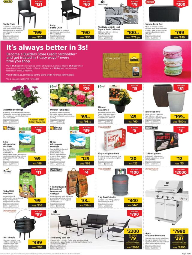 Builders Warehouse Catalogue from 2021/11/23