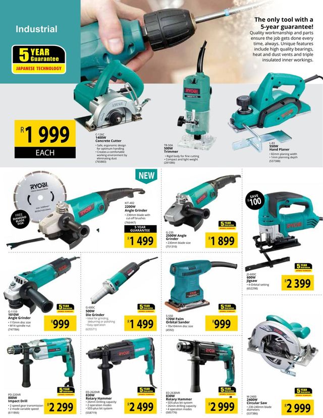 Builders Warehouse Catalogue from 2022/01/18
