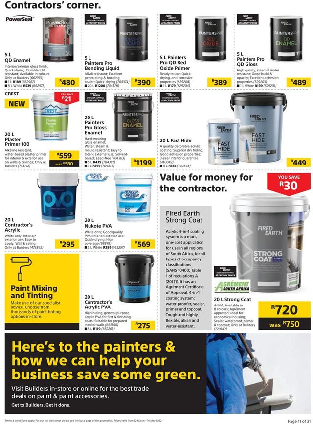 Builders Warehouse Catalogue from 2022/03/22