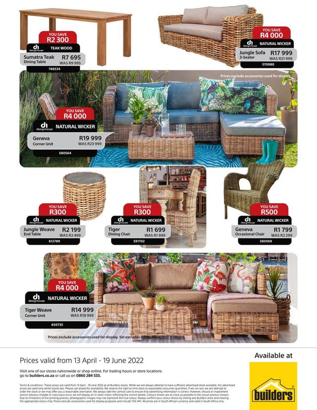 Builders Warehouse Catalogue from 2022/04/13
