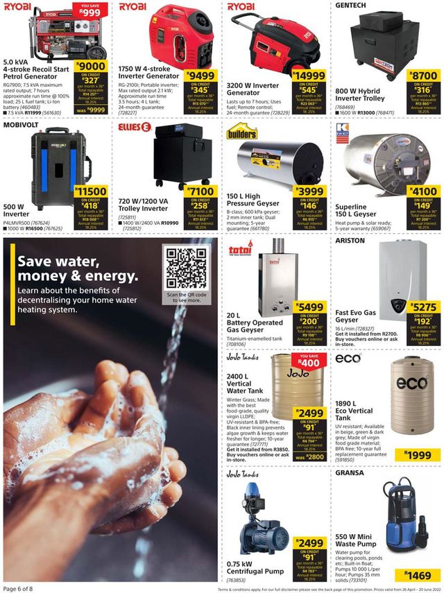 Builders Warehouse Catalogue from 2022/04/26