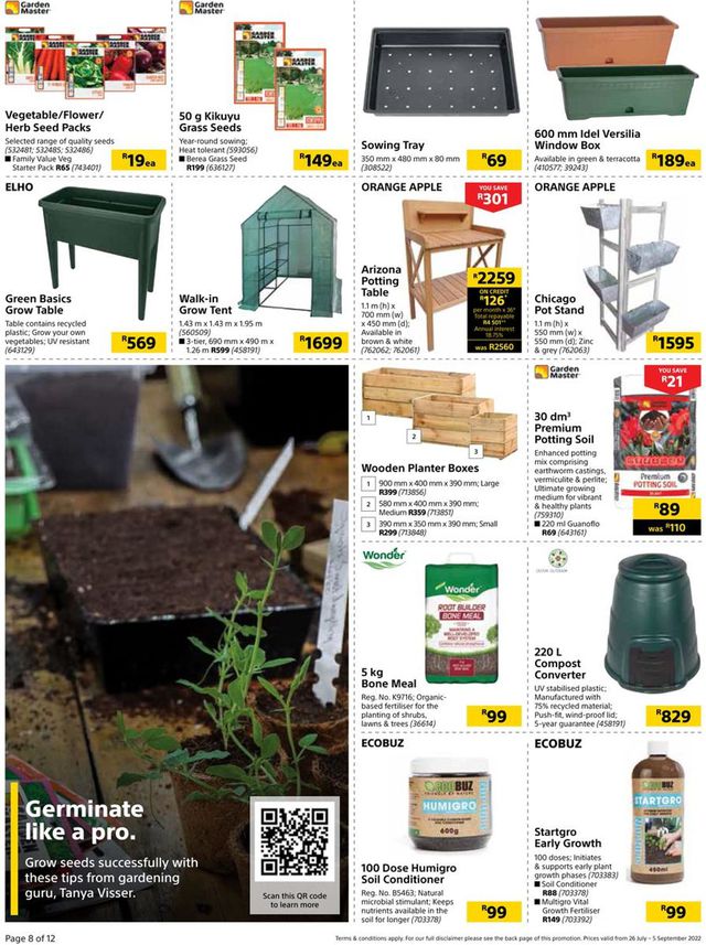 Builders Warehouse Catalogue from 2022/07/26