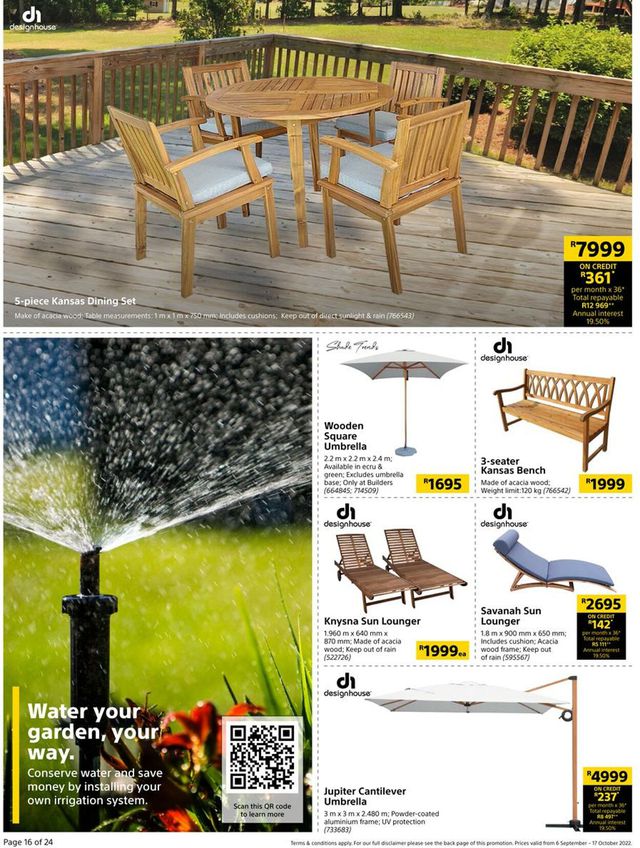 Builders Warehouse Catalogue from 2022/09/06