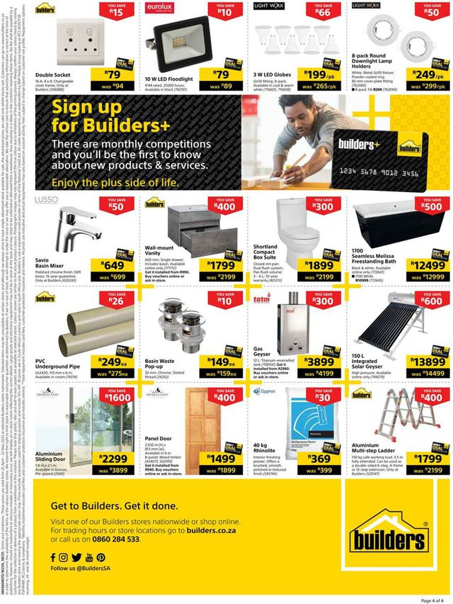 Builders Warehouse Catalogue from 2023/04/25