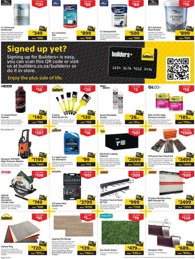 Builders Warehouse Catalogue from 2023/06/20