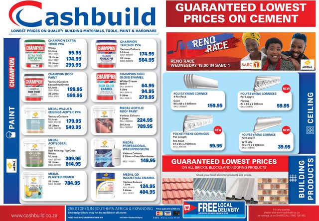 Cashbuild Catalogue from 2019/09/30