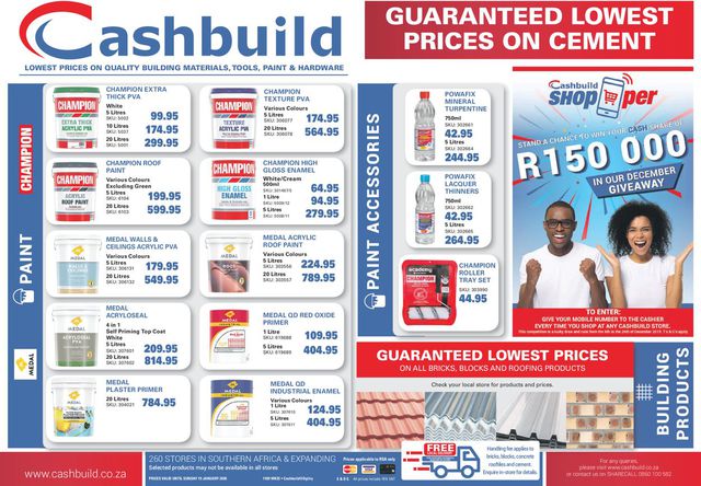 Cashbuild Catalogue from 2019/12/19