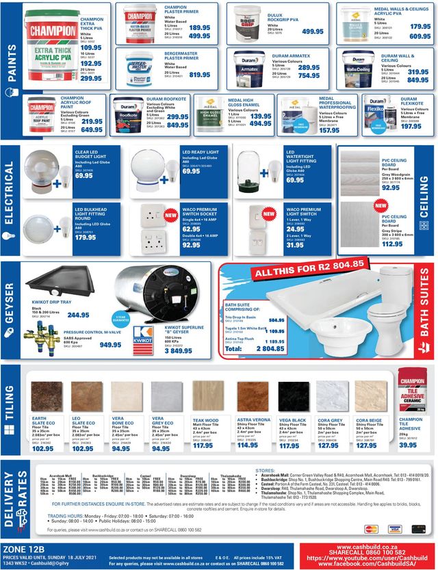 Cashbuild Catalogue from 2021/06/21