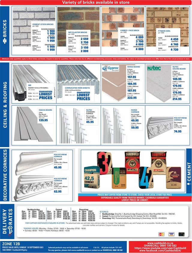 Cashbuild Catalogue from 2021/08/23