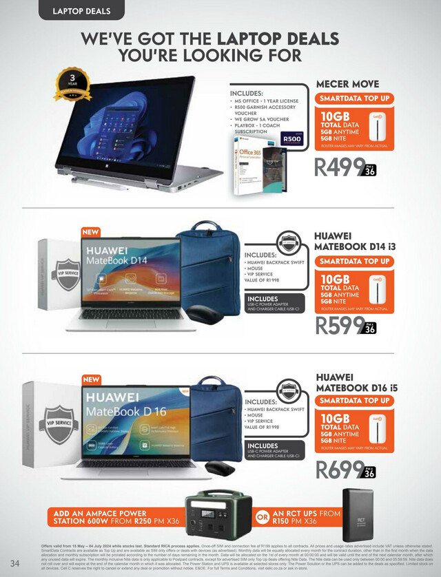 Cell C Catalogue from 2024/05/15