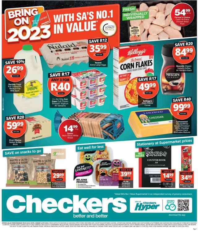 Checkers Catalogue from 2023/01/09