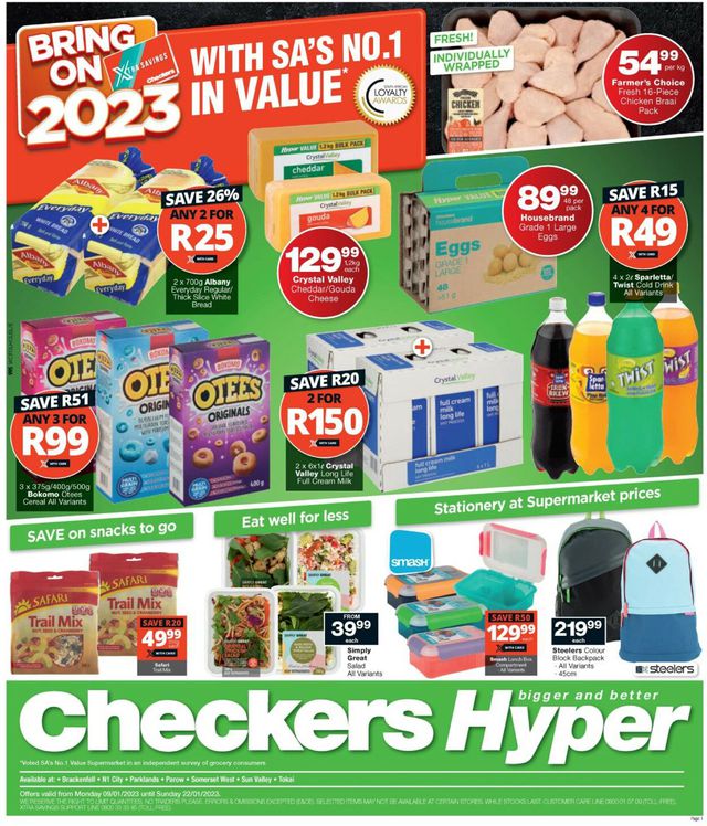 Checkers Catalogue from 2023/01/09