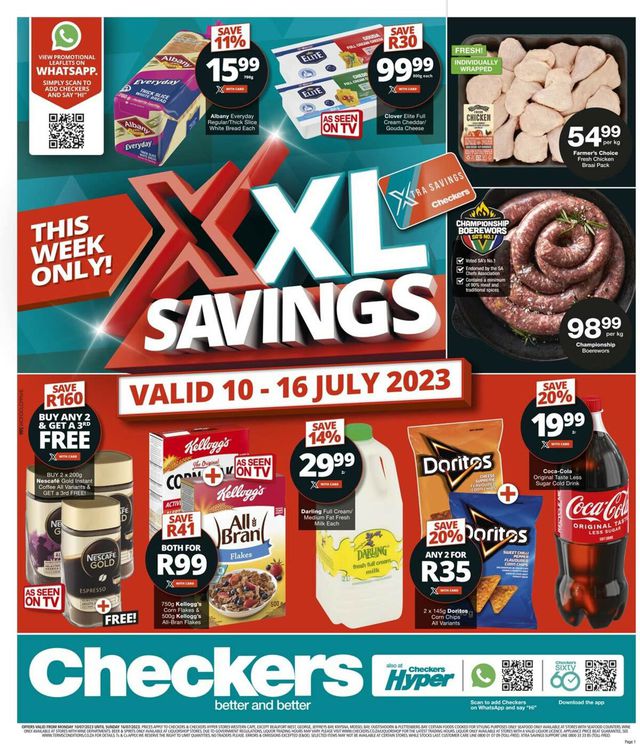 Checkers Catalogue from 2023/07/10