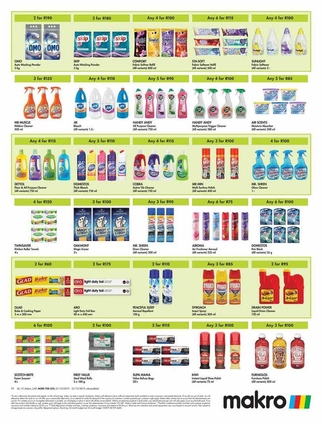 Makro Catalogue from 2019/10/01