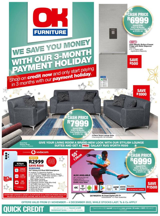 OK Furniture Catalogue from 2022/11/21