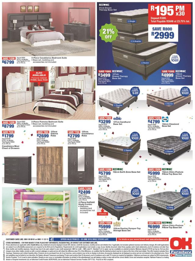 OK Furniture Catalogue from 2019/06/25