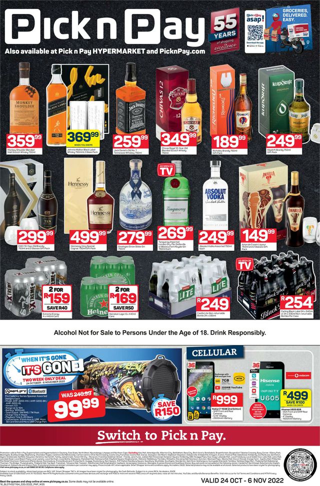 Pick n Pay Catalogue from 2022/10/24