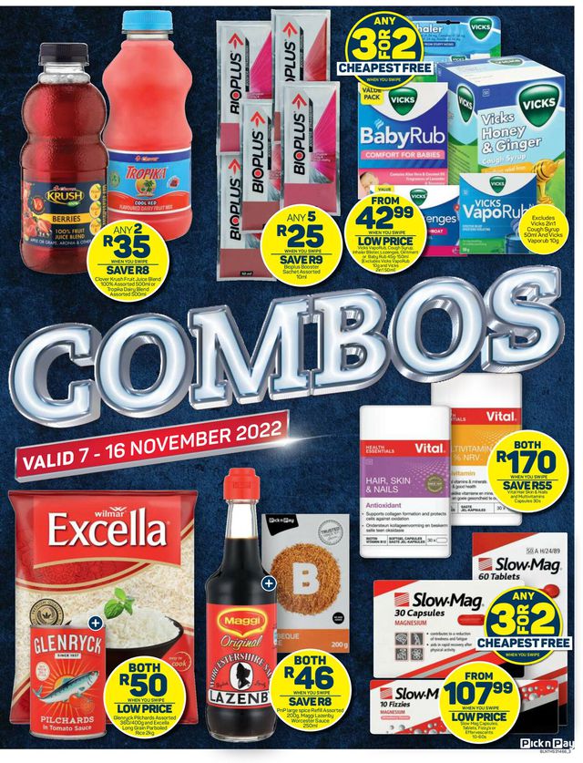 Pick n Pay Catalogue from 2022/11/07